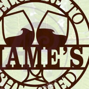 Intra απο ξύλο plywood 3mm-4mm πάχος – Ποτήρια κρασιού She Shed Δίασταση 20x20 cm INTRAFABR-67490140