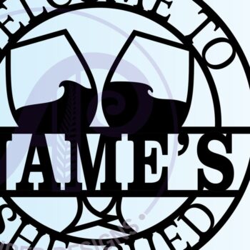 Intra απο ξύλο plywood 3mm-4mm πάχος – Ποτήρια κρασιού She Shed Δίασταση  20x20 cm INTRAFABR-67490140 - Image 3