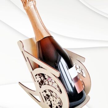 Intra απο ξύλο plywood 3mm-4mm πάχος – Wine Holder Chair Silhouette, Dxf De Δίασταση  20x20 cm INTRAFABR-62643715 - Image 3