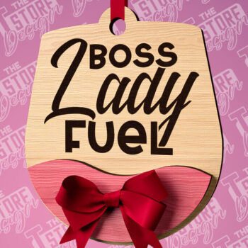 Intra απο ξύλο plywood 3mm-4mm πάχος – Στολίδι κρασιού | Δίασταση  20x20 cm INTRAFABR-84570001 - Image 9