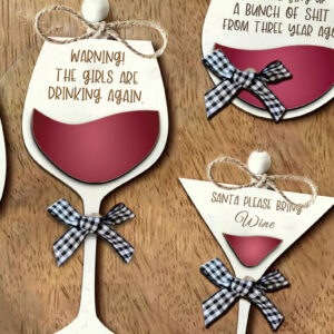 Intra απο ξύλο plywood 3mm-4mm πάχος – Wine Ornaments, Wine Bundle Δίασταση  20x20 cm INTRAFABR-85624456