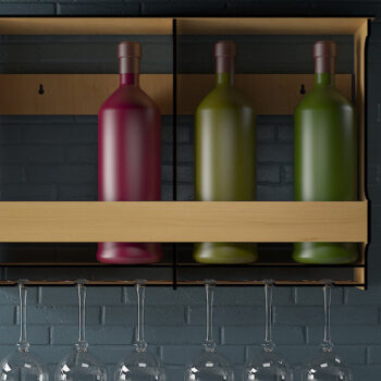 Intra απο ξύλο plywood 3mm-4mm πάχος – Πακέτο θήκης κρασιού / Wine Caddy 294 Δίασταση  20x20 cm INTRAFABR-56311589 - Image 7