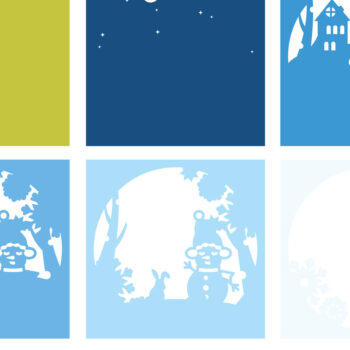 Intra απο ξύλο plywood 3mm-4mm πάχος – Winter 3D Shadow Box Δίασταση  20x20 cm INTRAFABR-77462996 - Image 2