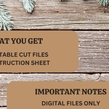 Intra απο ξύλο plywood 3mm-4mm πάχος – Αρχείο κομμένο με μακρύ σκουλαρίκι Winter Animal Δίασταση  5x5 cm INTRAFABR-49575884 - Image 3