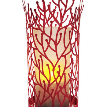 Intra απο ξύλο plywood 3mm-4mm πάχος – Winter Branches Lantern Δίασταση  20x20 cm INTRAFABR-17634327 - Image 1