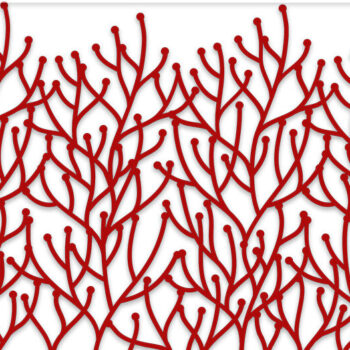 Intra απο ξύλο plywood 3mm-4mm πάχος – Winter Branches Lantern Δίασταση 20x20 cm INTRAFABR-17634327 - Image 2