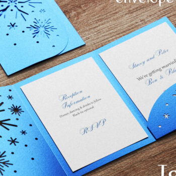 Intra απο ξύλο plywood 3mm-4mm πάχος – Πρότυπο χειμερινής κάρτας με Snowflakes Δίασταση  20x20 cm INTRAFABR-61403462 - Image 1