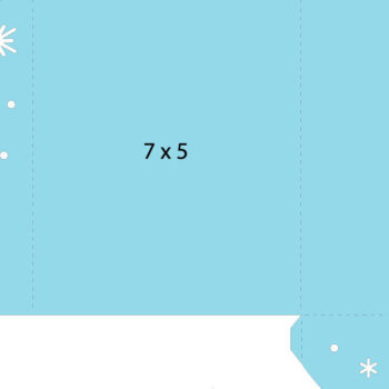 Intra απο ξύλο plywood 3mm-4mm πάχος – Πρότυπο χειμερινής κάρτας με Snowflakes Δίασταση  20x20 cm INTRAFABR-61403462 - Image 8