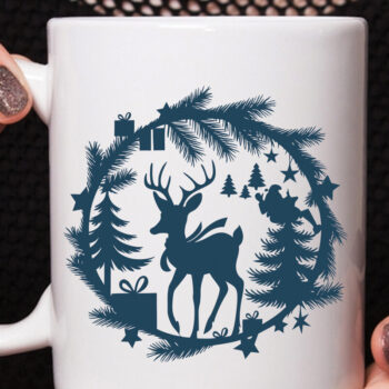 Intra απο ξύλο plywood 3mm-4mm πάχος – Χειμερινή Χριστουγεννιάτικη Σκηνή Πακέτο 3 Δίασταση  20x20 cm INTRAFABR-105131722 - Image 5