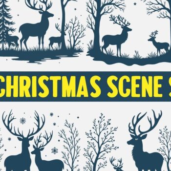 Intra απο ξύλο plywood 3mm-4mm πάχος – Πακέτο Χειμερινής Χριστουγεννιάτικης Σκηνής 4 Δίασταση  20x20 cm INTRAFABR-105131988 - Image 1