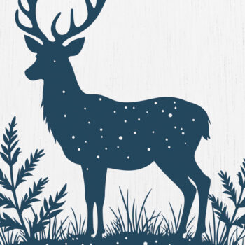 Intra απο ξύλο plywood 3mm-4mm πάχος – Πακέτο Χειμερινής Χριστουγεννιάτικης Σκηνής 4 Δίασταση  20x20 cm INTRAFABR-105131988 - Image 2