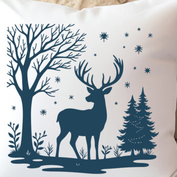 Intra απο ξύλο plywood 3mm-4mm πάχος – Πακέτο Χειμερινής Χριστουγεννιάτικης Σκηνής Δίασταση  20x20 cm INTRAFABR-105131579 - Image 6