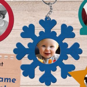 Intra απο ξύλο plywood 3mm-4mm πάχος – Χειμερινή κορνίζα για, χειμώνας Δίασταση  20x20 cm INTRAFABR-80024445