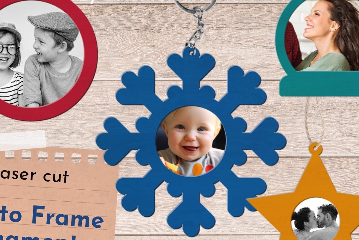 Intra απο ξύλο plywood 3mm-4mm πάχος – Χειμερινή κορνίζα για, χειμώνας Δίασταση  20x20 cm INTRAFABR-80024445