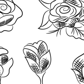 Intra απο ξύλο plywood 3mm-4mm πάχος – Λουλούδι του χειμερινού Αγίου Βαλεντίνου Δίασταση  20x20 cm INTRAFABR-89844500 - Image 1