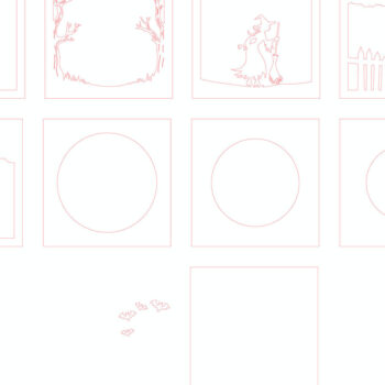 Intra απο ξύλο plywood 3mm-4mm πάχος – Witch Halloween Light Box Δίασταση  20x20 cm INTRAFABR-123581340 - Image 3