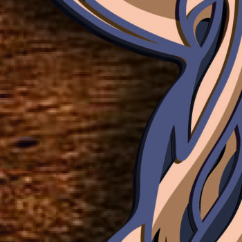 Intra απο ξύλο plywood 3mm-4mm πάχος – Witch Multilayer/ Witch Mandala Cut Δίασταση  20x20 cm INTRAFABR-83032535 - Image 2