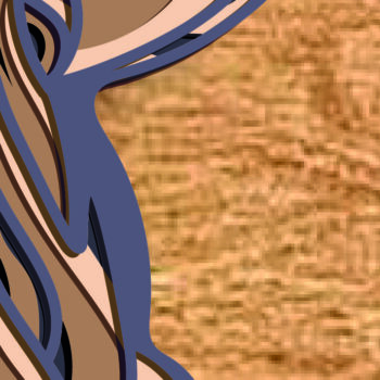 Intra απο ξύλο plywood 3mm-4mm πάχος – Witch Multilayer/ Witch Mandala Cut Δίασταση  20x20 cm INTRAFABR-83032535 - Image 3