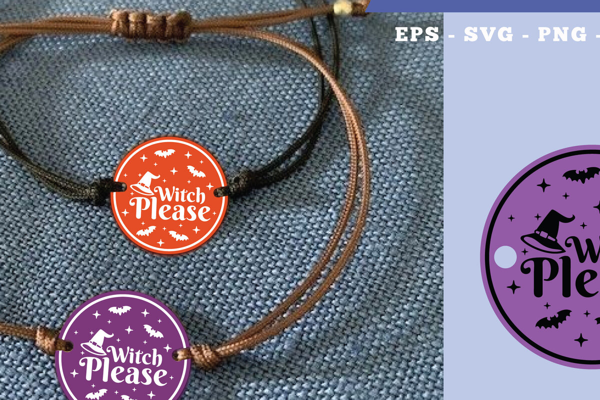 Intra απο ξύλο plywood 3mm-4mm πάχος – Βραχιόλι Witch Please 2 Δίασταση  20x20 cm INTRAFABR-111697485