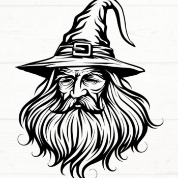 Intra απο ξύλο plywood 3mm-4mm πάχος – Wizard, DXF, EPS, JPG, PNG Δίασταση  20x20 cm INTRAFABR-115722750 - Image 3