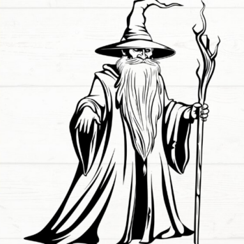 Intra απο ξύλο plywood 3mm-4mm πάχος – Wizard, DXF, EPS, JPG, PNG Δίασταση  20x20 cm INTRAFABR-115722750 - Image 5