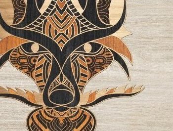 Intra απο ξύλο plywood 3mm-4mm πάχος – Λύκος Δίασταση  20x20 cm INTRAFABR-32436779 - Image 1