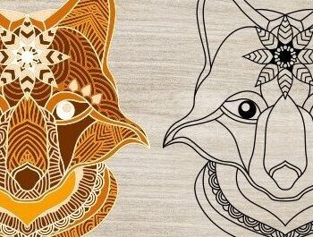 Intra απο ξύλο plywood 3mm-4mm πάχος – Λύκος Δίασταση  20x20 cm INTRAFABR-32437203 - Image 3