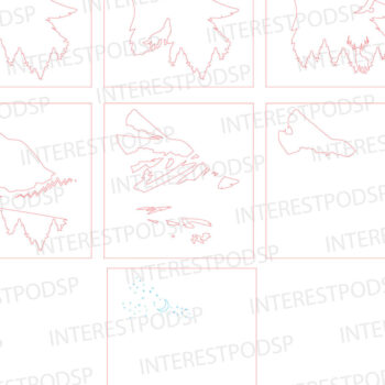 Intra απο ξύλο plywood 3mm-4mm πάχος – Wolf Layered Wooden - Break Jhon Δίασταση  20x20 cm INTRAFABR-93995109 - Image 3