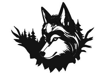 Intra απο ξύλο plywood 3mm-4mm πάχος – Wolf Wall Art Δίασταση  40x30 cm INTRAFABR-86376480 - Image 3