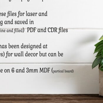 Intra απο ξύλο plywood 3mm-4mm πάχος – Επιγραφή Wolf Wall Art, Αρχείο. Διάνυσμα Δίασταση  40x30 cm INTRAFABR-104204732 - Image 4