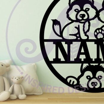 Intra απο ξύλο plywood 3mm-4mm πάχος – Πρότυπο κοπής με λέιζερ Sin Name Wolves Δίασταση  20x20 cm INTRAFABR-91545542 - Image 2