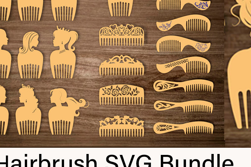 Intra απο ξύλο plywood 3mm-4mm πάχος – Γυναικείες χτένες, Βούρτσα μαλλιών για κορίτσι Δίασταση  20x20 cm INTRAFABR-110880202