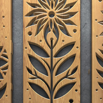 Intra απο ξύλο plywood 3mm-4mm πάχος –  με λέιζερ ξύλου τέχνης Δίασταση  20x20 cm INTRAFABR-120857457 - Image 5