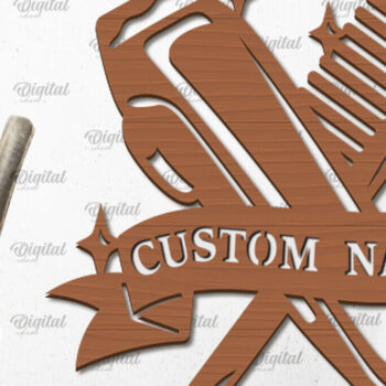 Intra απο ξύλο plywood 3mm-4mm πάχος – Ξύλινη πινακίδα κομμωτηρίου με λέιζερ Δίασταση  20x20 cm INTRAFABR-98539676 - Image 1