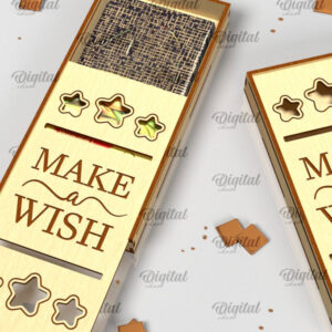 Intra απο ξύλο plywood 3mm-4mm πάχος – Ξύλινη θήκη σοκολάτας κοπής με λέιζερ Δίασταση  20x20 cm INTRAFABR-98537029