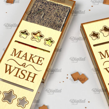 Intra απο ξύλο plywood 3mm-4mm πάχος – Ξύλινη θήκη σοκολάτας κοπής με λέιζερ Δίασταση  20x20 cm INTRAFABR-98537029 - Image 1