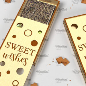 Intra απο ξύλο plywood 3mm-4mm πάχος – Ξύλινη θήκη σοκολάτας κοπής με λέιζερ Δίασταση  20x20 cm INTRAFABR-98537050