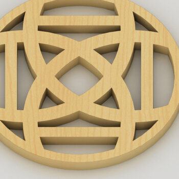 Intra απο ξύλο plywood 3mm-4mm πάχος – Θήκη ξύλινου σουβέρ Αρχείο κοπής με λέιζερ Δίασταση  20x20 cm INTRAFABR-60985058 - Image 6