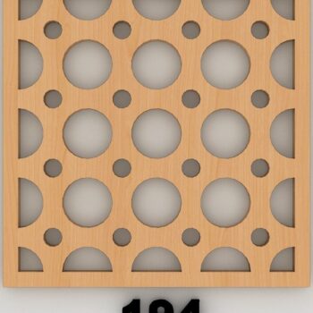 Intra απο ξύλο plywood 3mm-4mm πάχος – Σετ Σχεδίασης Ξύλινου Σουβέρ Trivet Grill 172 Δίασταση  20x20 cm INTRAFABR-54597105 - Image 3