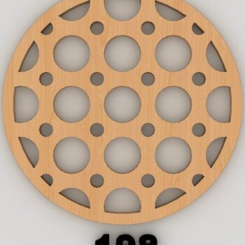 Intra απο ξύλο plywood 3mm-4mm πάχος – Σετ Σχεδίασης Ξύλινου Σουβέρ Trivet Grill 172 Δίασταση  20x20 cm INTRAFABR-54597105 - Image 7