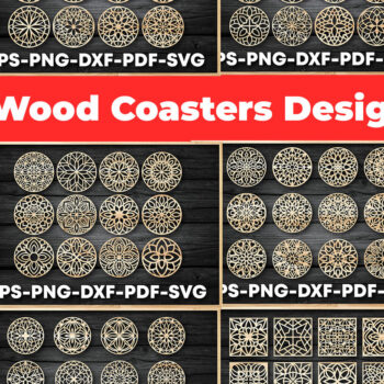 Intra απο ξύλο plywood 3mm-4mm πάχος – Σχεδίαση σουβέρ / Δέσμη κοπής με λέιζερ Δίασταση  20x20 cm INTRAFABR-81334688 - Image 1