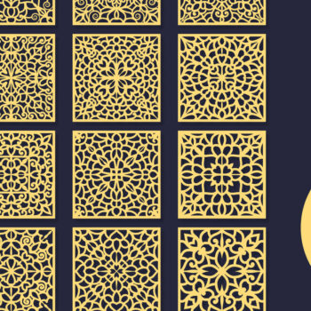 Intra απο ξύλο plywood 3mm-4mm πάχος – Σχεδιασμός σουβέρ ξύλου / Πακέτο κοπής με λέιζερ4 Δίασταση  20x20 cm INTRAFABR-94604916 - Image 16