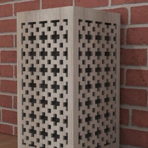 Intra απο ξύλο plywood 3mm-4mm πάχος – Ξύλινη λάμπα γραφείου Αρχεία κομμένα με λέιζερ Δίασταση  20x20 cm INTRAFABR-39076764