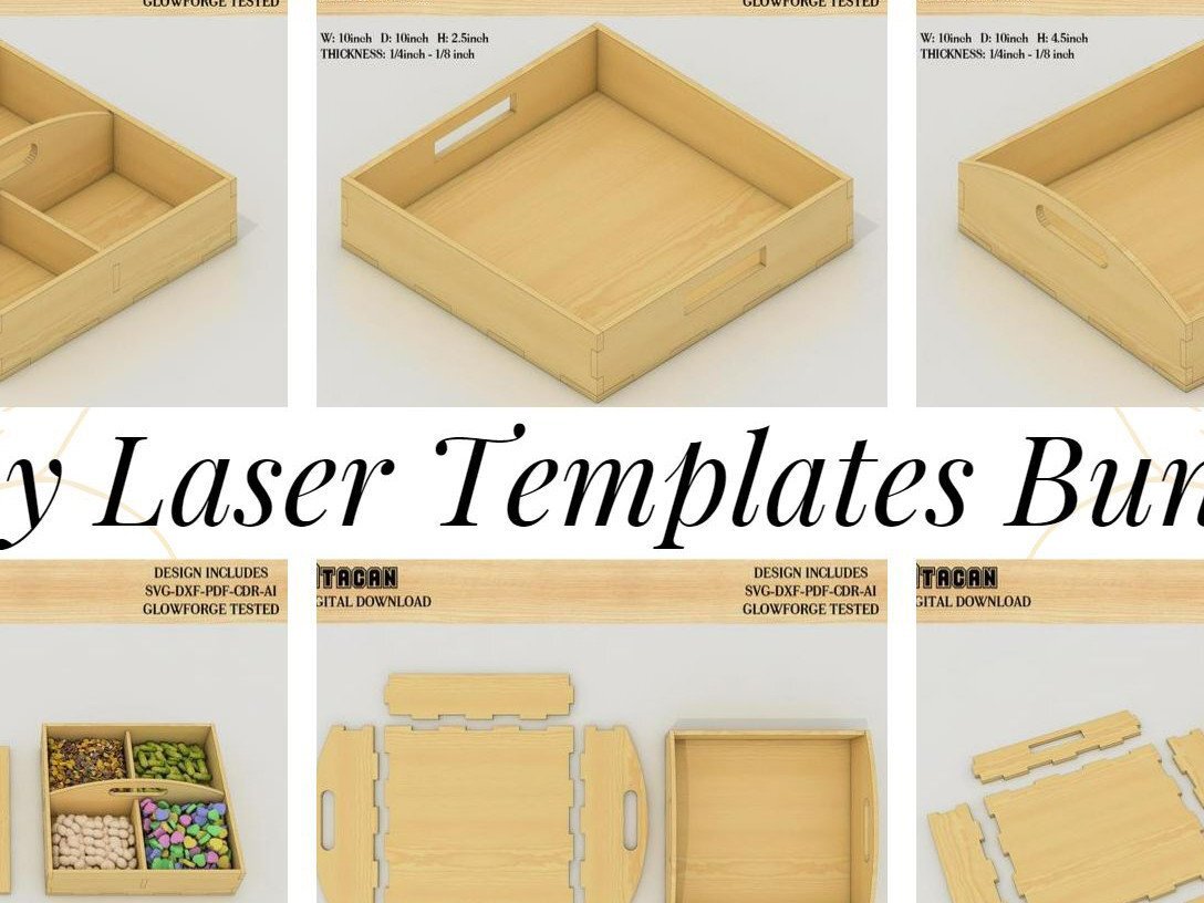 Intra απο ξύλο plywood 3mm-4mm πάχος – Δέσμη προτύπων λέιζερ δίσκων ξύλου Δίασταση  20x20 cm INTRAFABR-41728369