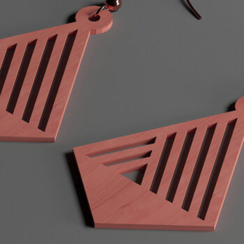 Intra απο ξύλο plywood 3mm-4mm πάχος – Πρότυπα κρεμαστά σχέδια για ξύλινα σκουλαρίκια 287 Δίασταση  5x5 cm INTRAFABR-50098492 - Image 5