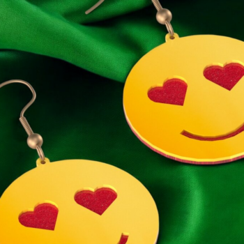 Intra απο ξύλο plywood 3mm-4mm πάχος – Ξύλινο σκουλαρίκι 185 Δίασταση  5x5 cm INTRAFABR-118355430 - Image 7