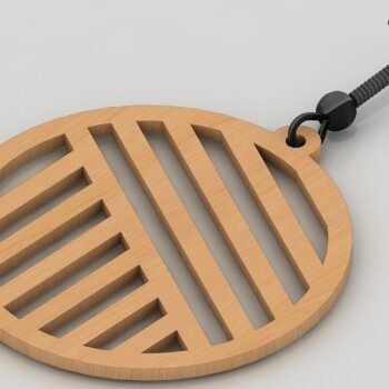 Intra απο ξύλο plywood 3mm-4mm πάχος – Ξύλινο Σκουλαρίκι / Κοσμήματα με Δίασταση  5x5 cm INTRAFABR-40251595 - Image 7