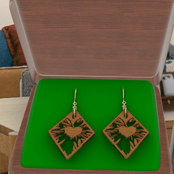 Intra απο ξύλο plywood 3mm-4mm πάχος – Ξύλινα Σκουλαρίκια Κοσμήματα Πακέτο & CDR Δίασταση  5x5 cm INTRAFABR-43105620 - Image 3