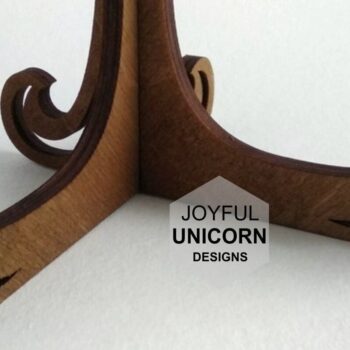 Intra απο ξύλο plywood 3mm-4mm πάχος – Ξύλινη βάση καβαλέτου | Αρχείο κοπής με λέιζερ Δίασταση  20x20 cm INTRAFABR-43350207 - Image 2