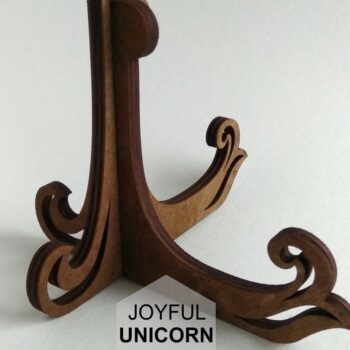 Intra απο ξύλο plywood 3mm-4mm πάχος – Ξύλινη βάση καβαλέτου | Αρχείο κοπής με λέιζερ Δίασταση  20x20 cm INTRAFABR-43350207 - Image 3